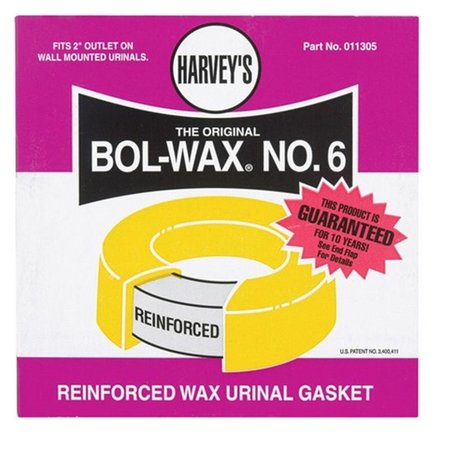 HARVEYS 011305 Bol-Wax Urinal Gasket No. 6 HA11296